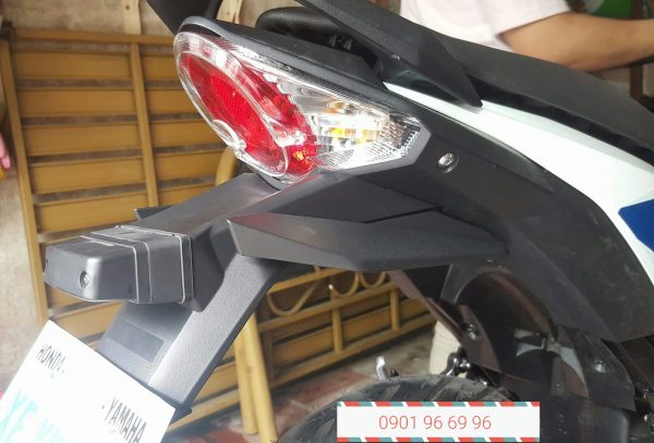 Full choá đèn lái, dè sau Indonesia gắn cho Suzuki Raider Việt Nam