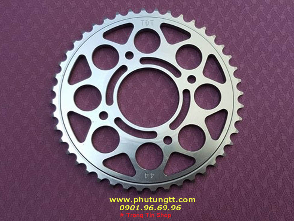 Dĩa nhôm CNC nhôm 7075 Châu Âu, hàng chất lượng cao cho Honda Viet Nam, Honda Winner - Size 44 - Titan