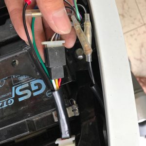 Jack socket nối dây điện choá đèn lái Suzuki Satria Fi, Raider Fi Việt Nam