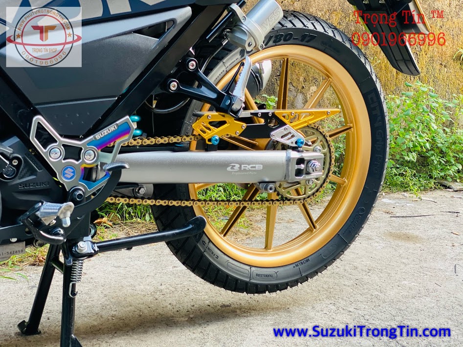 Gắp sau kết hợp mâm 10 cây RCB